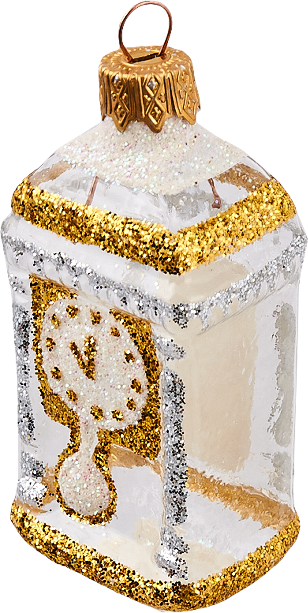 Изображение товара Ёлочное украшение «Часы-тумба»