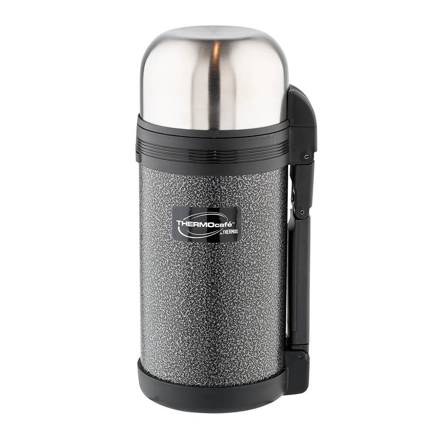 Изображение товара Термос 1.2 л Thermos Thermocafe колба из нержавеющей стали цвет черный