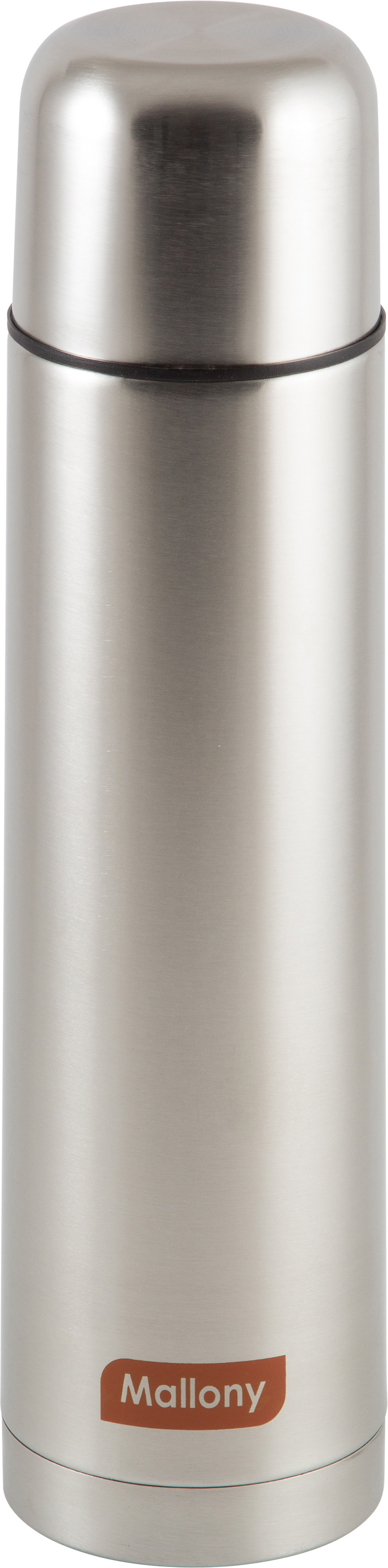 Изображение товара Термос MALLONY Nuovo 5231 1 л металлический с пробкой-кнопкой, крышкой-чашкой