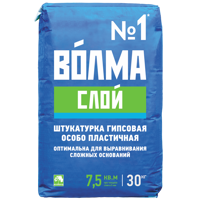 Изображение товара Штукатурка гипсовая Волма Слой 30 кг