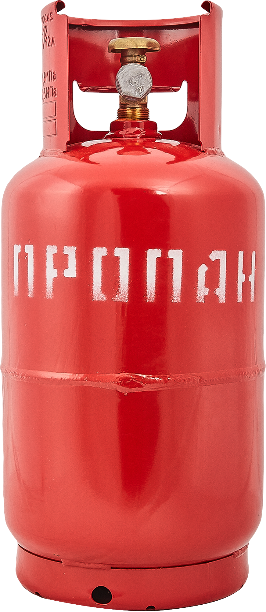 Газовый баллон с вентилем НЗГА ВБ-2 с предохранительным клапаном 12 л