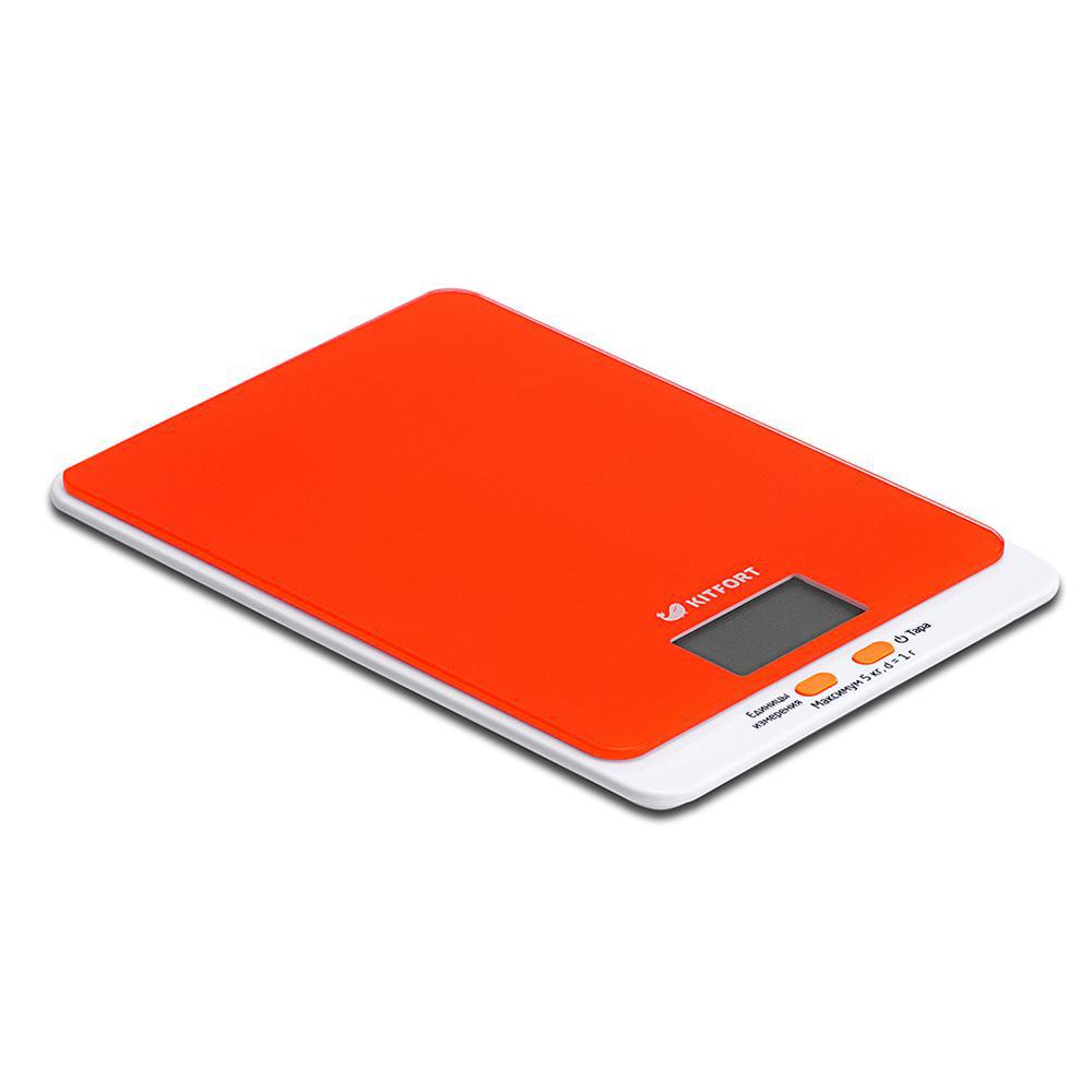 Изображение товара Кухонные весы Kitfort КТ-803-5 с жидкокристаллическим дисплеем, 5 кг