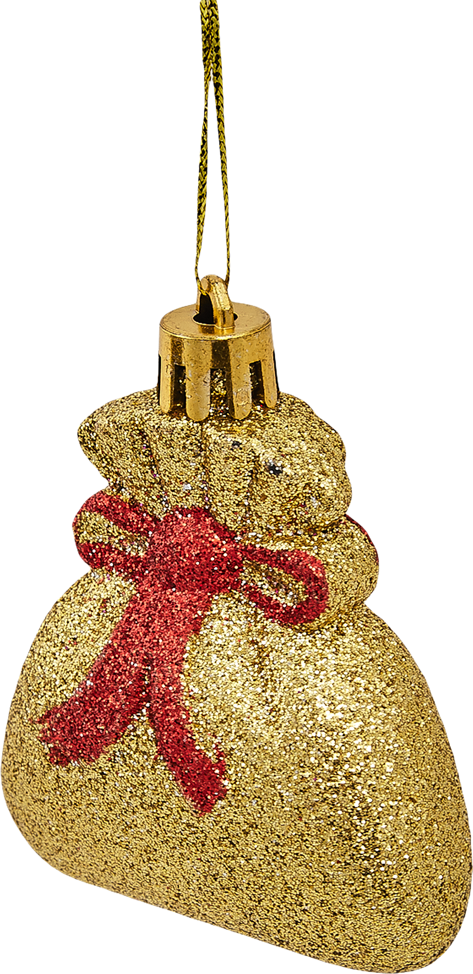 Изображение товара Ёлочное украшение Сумочки 2 шт 5.5 см новогодняя игрушка для ёлки