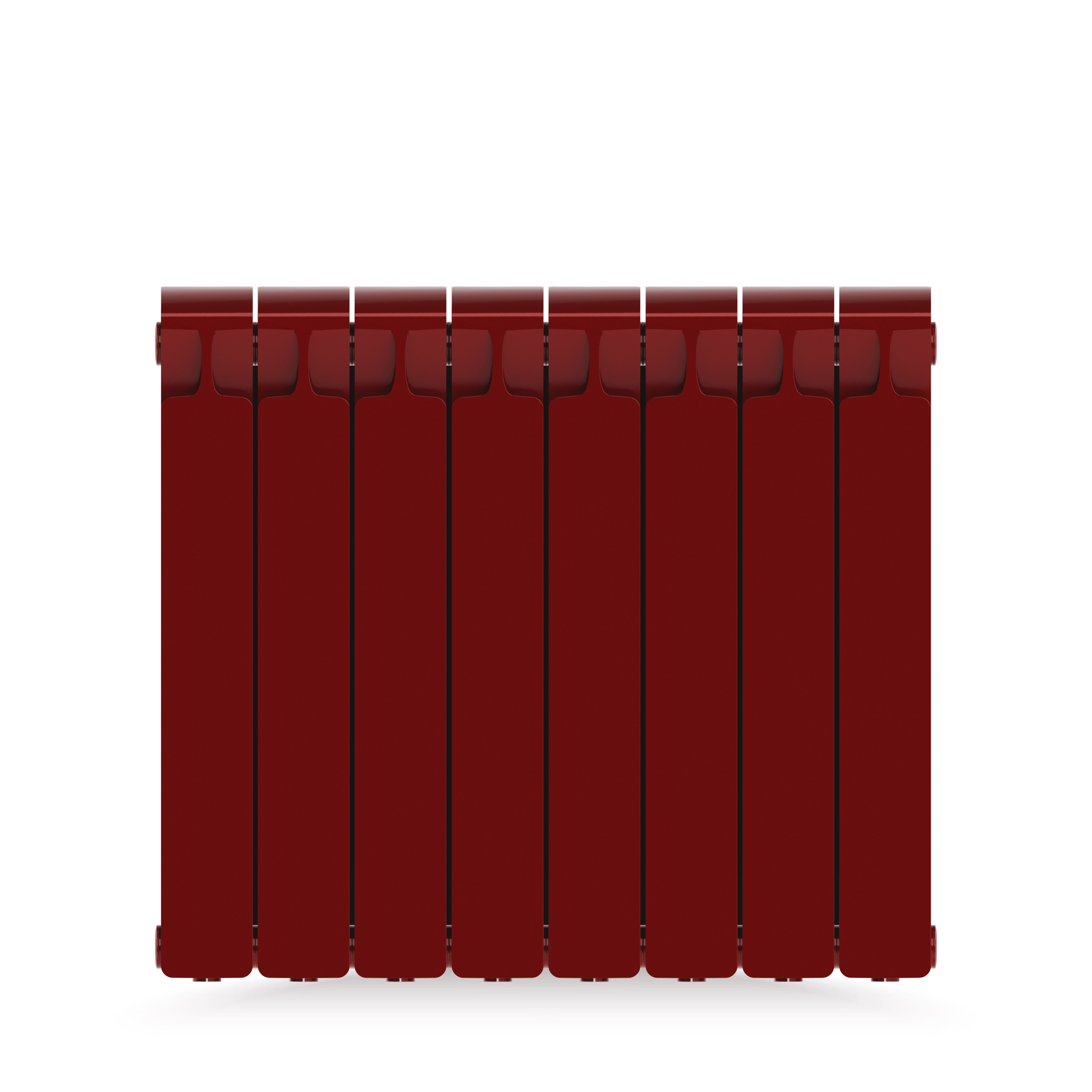 Изображение товара Радиатор секционный Rifar Monolit M50008RAL3011 8 секций 500/100 бордо