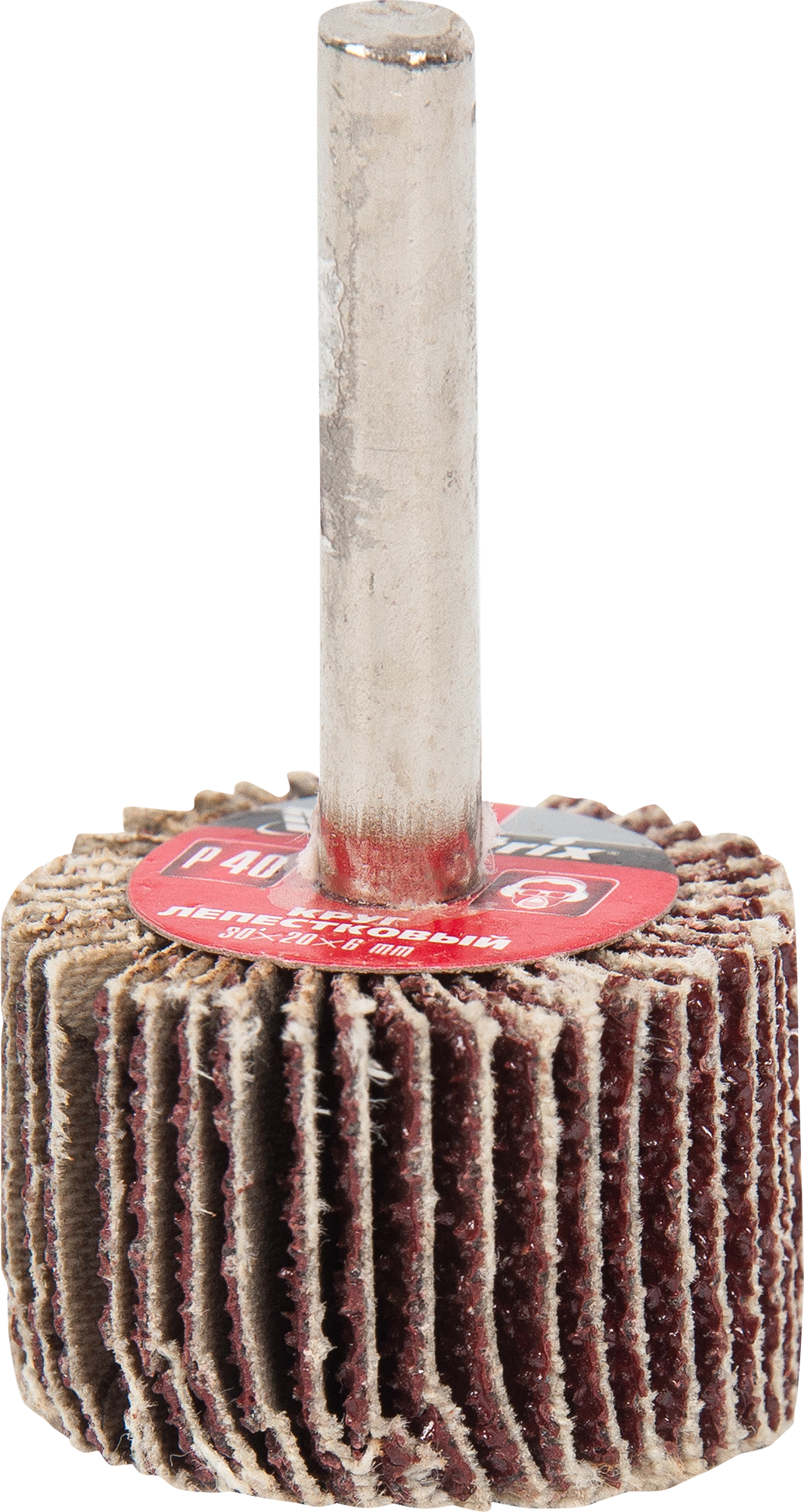 Изображение товара Круг лепестковый радиальный КЛО Matrix 74158 P40 30x6x20 мм