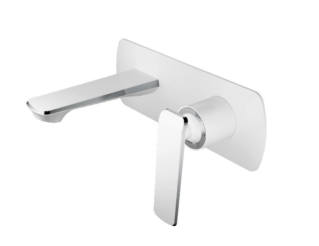 Изображение товара Смеситель для раковины Haiba HB548-8 HB80548-8 Белый глянцевый