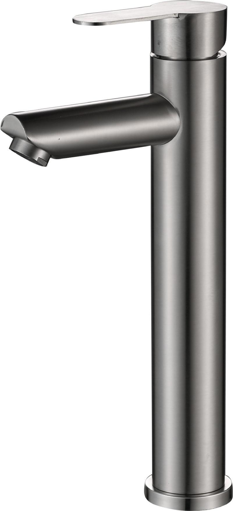 Изображение товара Haiba HB801 HB11801 Смеситель для раковины рычажный нержавеющая сталь 35 мм