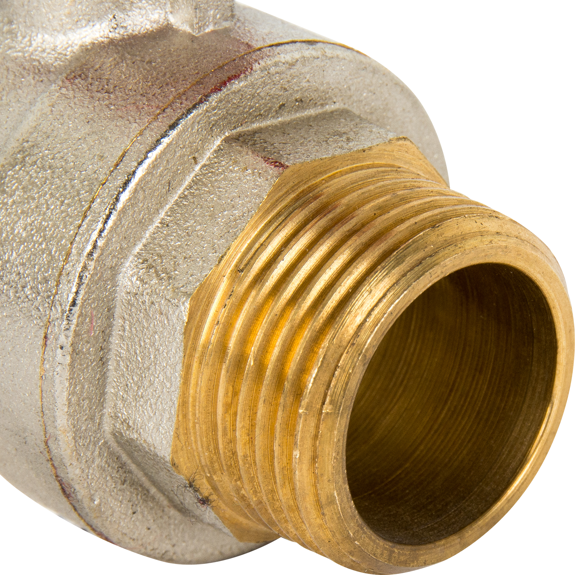 Кран шаровой прямой Equation DN20 PN6 3/4" НР/ВР латунь ручка бабочка - 3