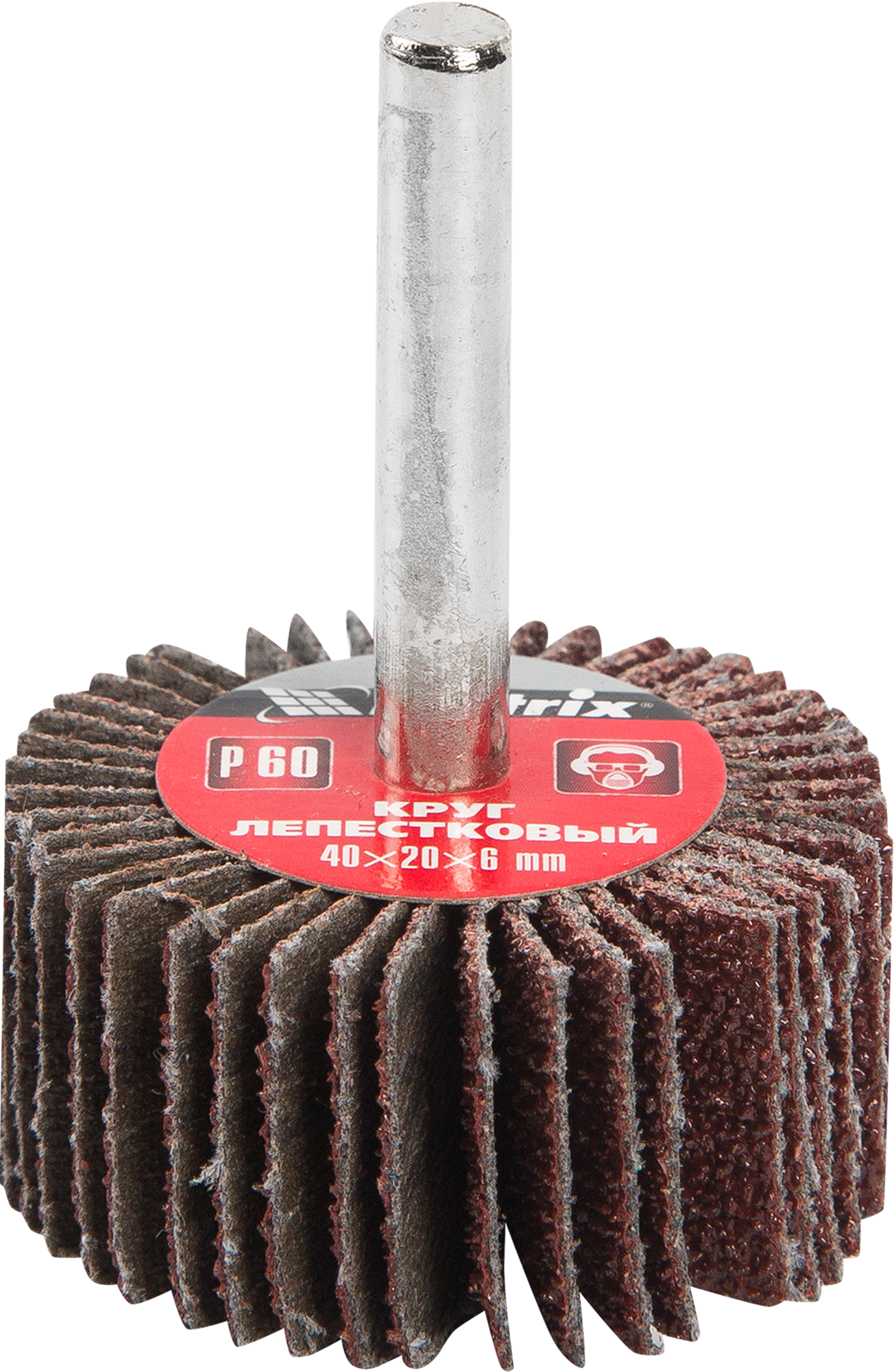 Изображение товара Круг лепестковый радиальный MATRIX 74166 P60 40x20x6 мм