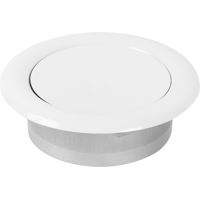 Изображение товара Диффузор вентиляционный Ore DVS-P 125 мм из нержавеющей стали белый