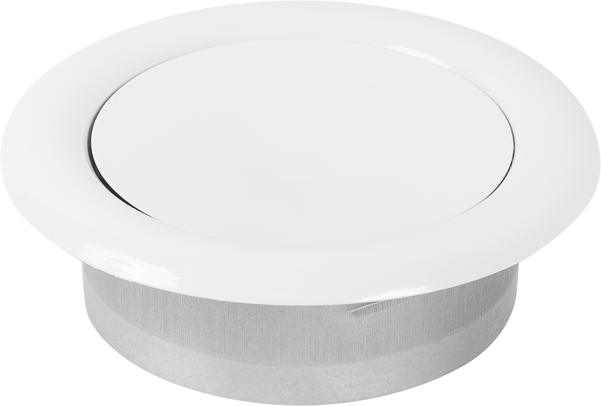 Диффузор вентиляционный Ore DVS-P D125 мм металл цвет белый