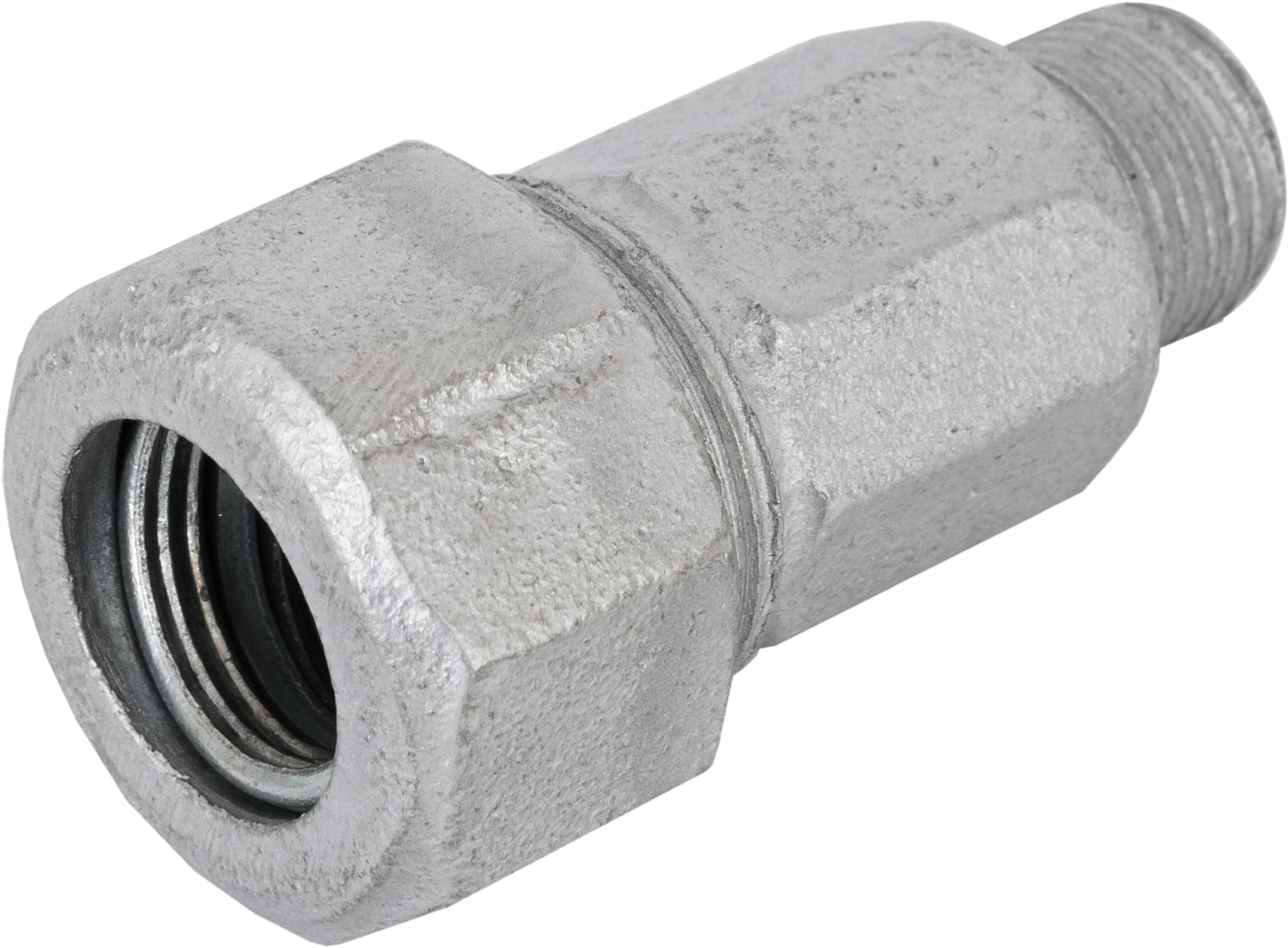 Изображение товара Муфта соединительная 1/2" сталь для труб водоснабжения Россия