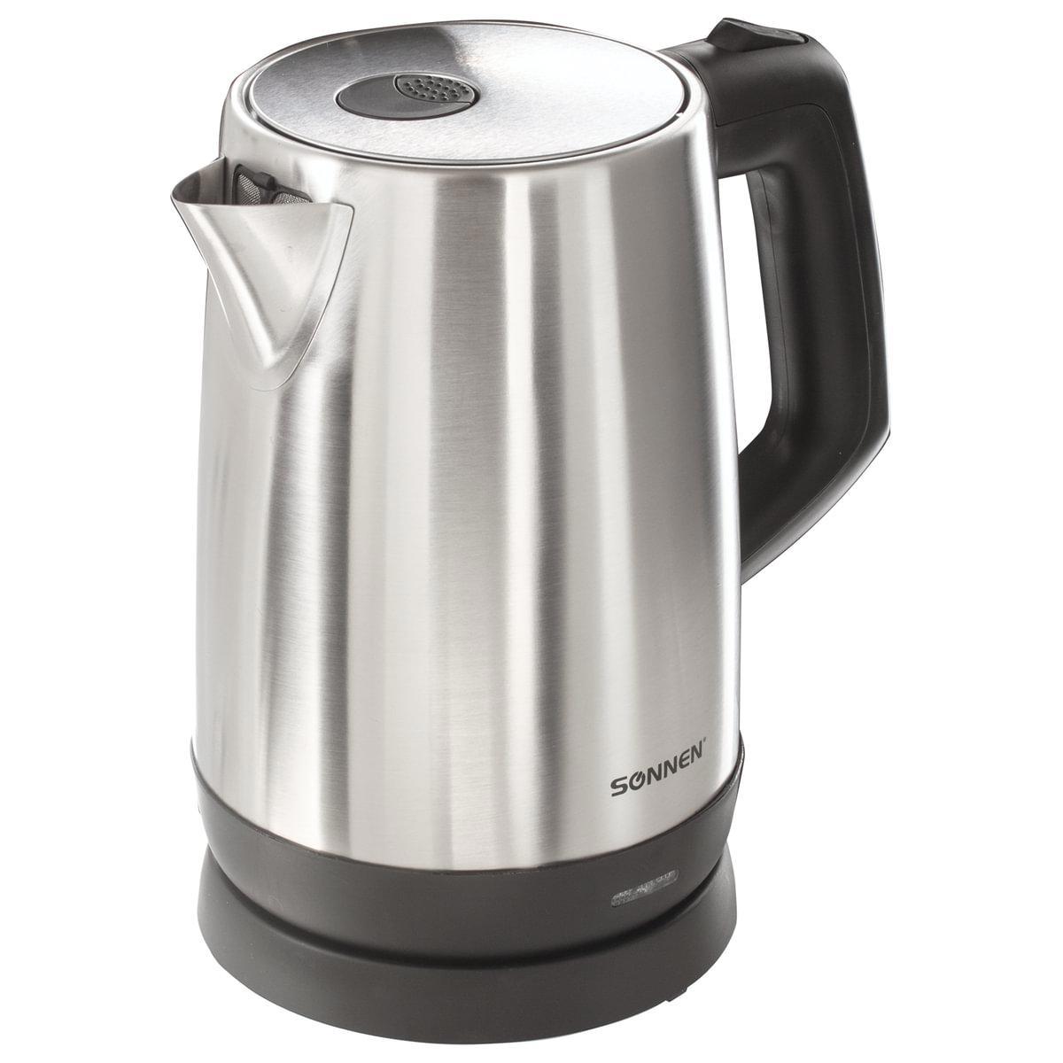 Изображение товара Электрический чайник SONNEN KT-1785 1.7 л 2200 Вт нержавеющая сталь Китай