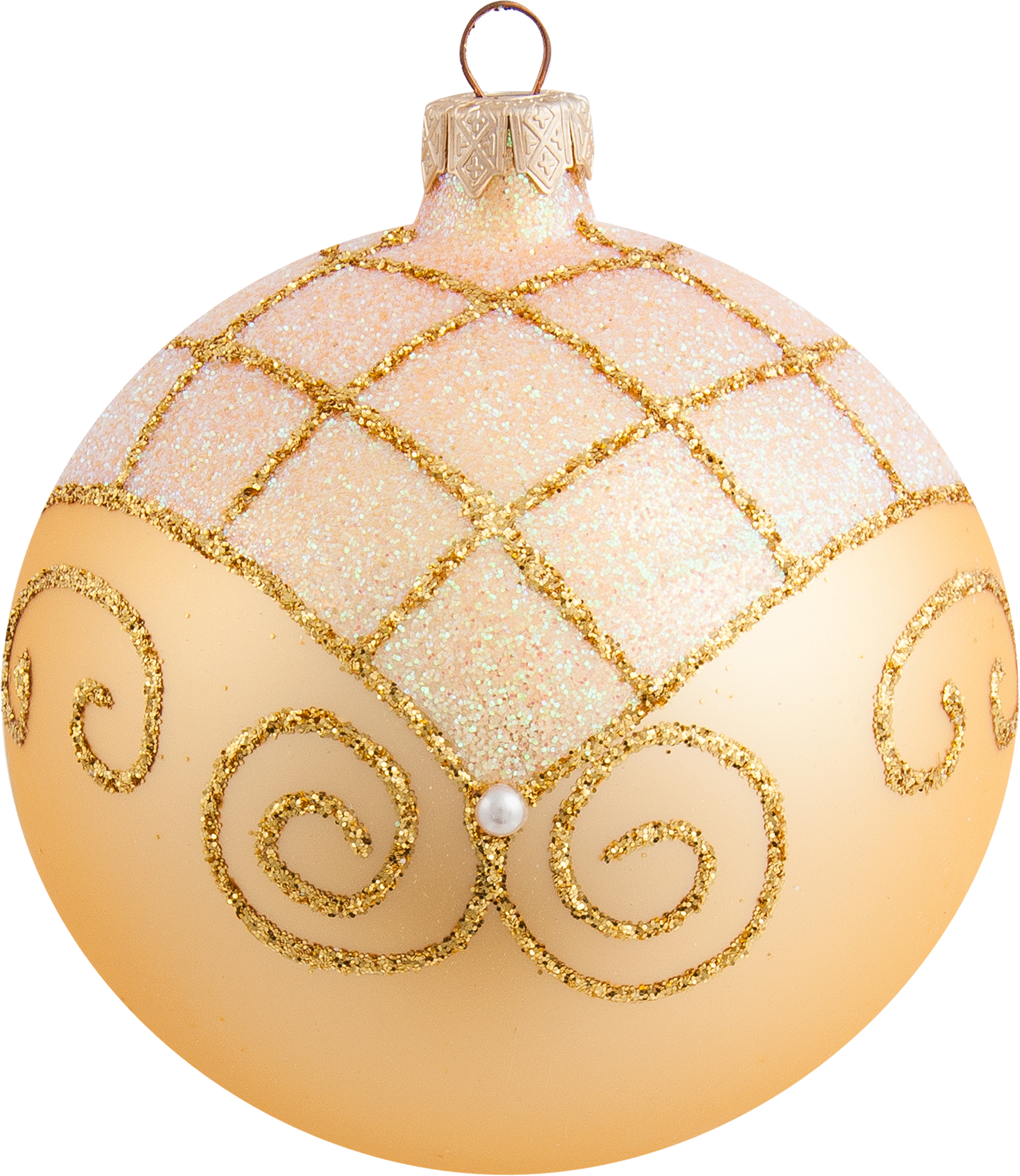 Изображение товара Шар ёлочный «Кристальный» 100 мм