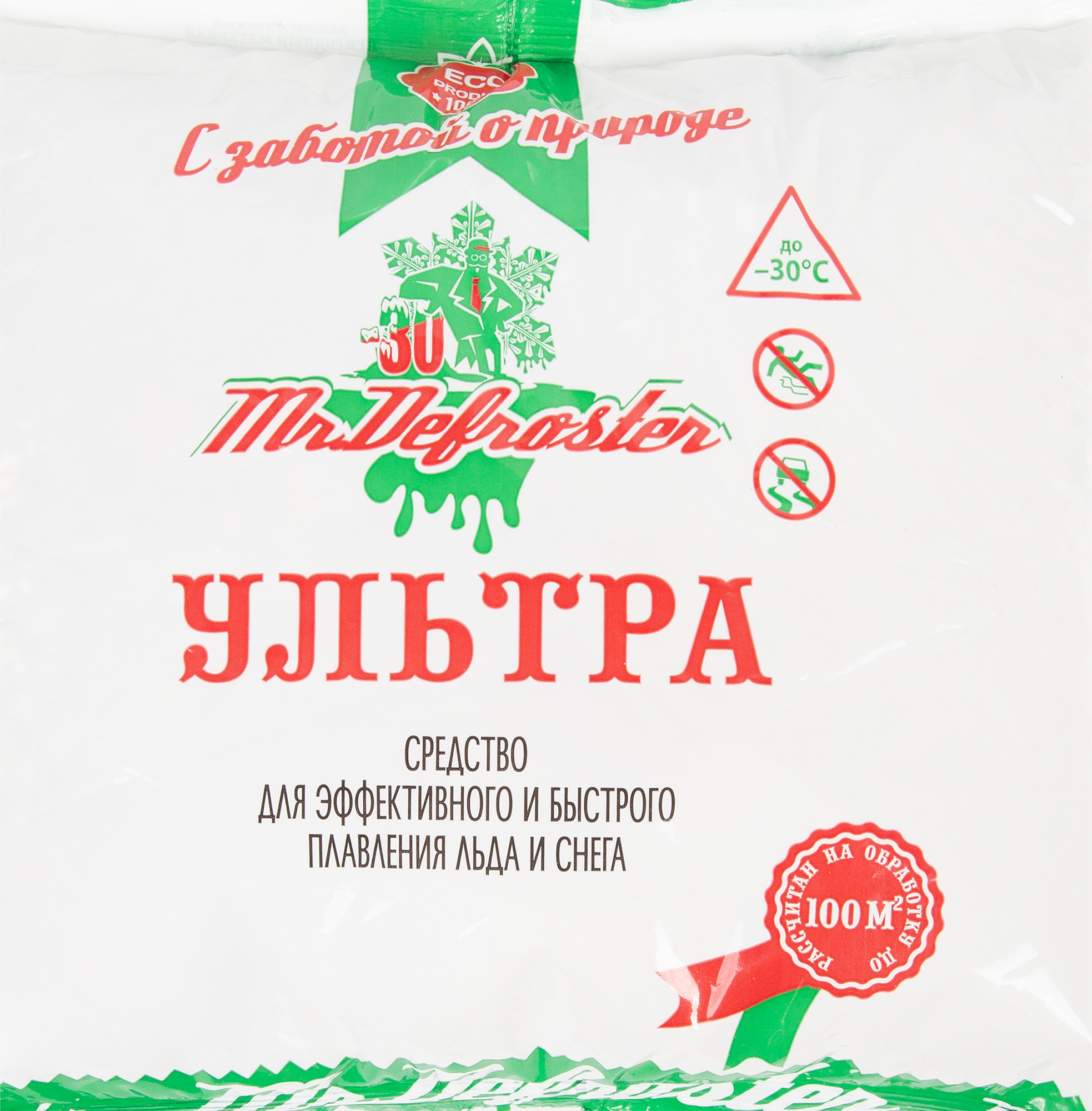 Изображение товара Средство для плавления льда Ультра 3 кг противогололедное реагент для снега и льда