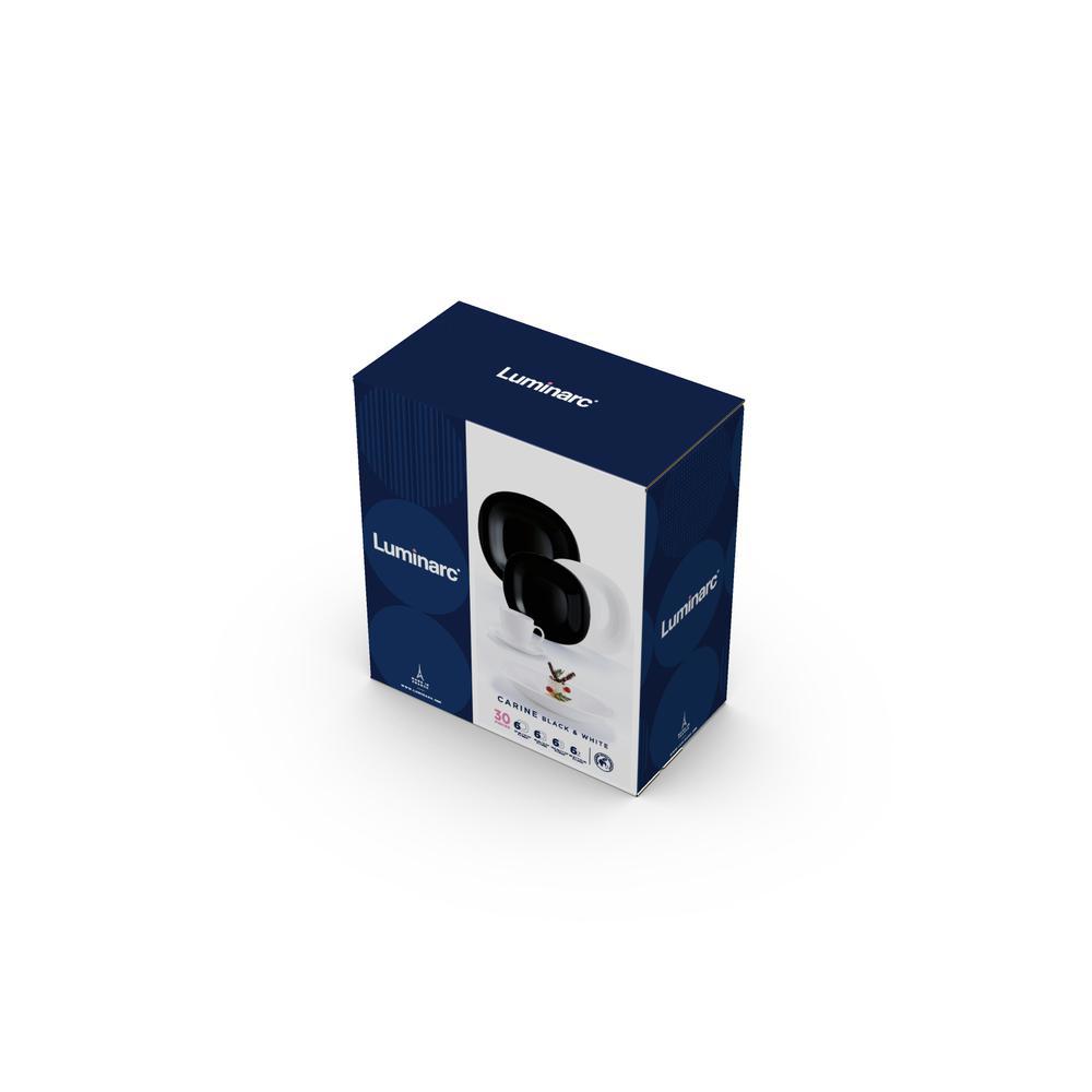 Изображение товара Столовый сервиз Luminarc Carine Г6795 30 предметов для 6 персон из ударопрочного стекла