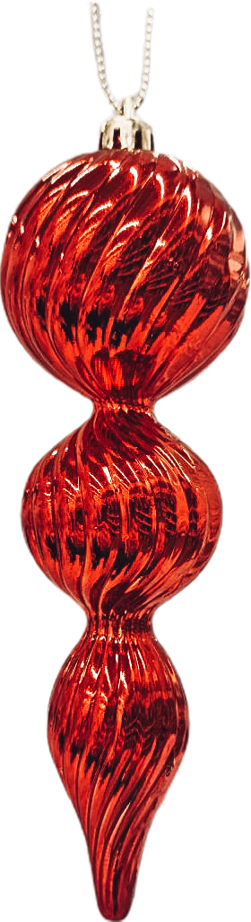 Изображение товара Украшение ёлочное, 5 см, цвет красный