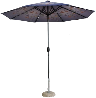 Изображение товара Зонт D3 алюминиевый с USB и подсветкой.