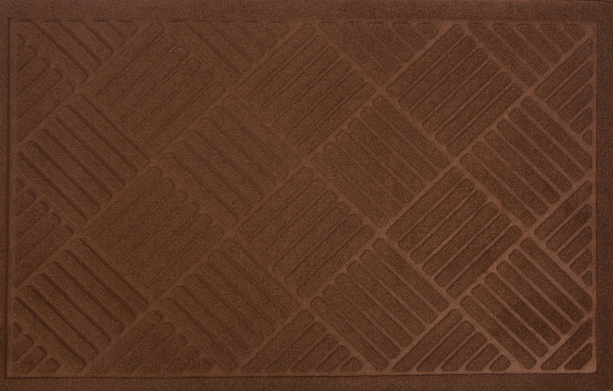 Изображение товара Коврик Inspire Lenzo 50x80 см полиэфир/резина цвет коричневый