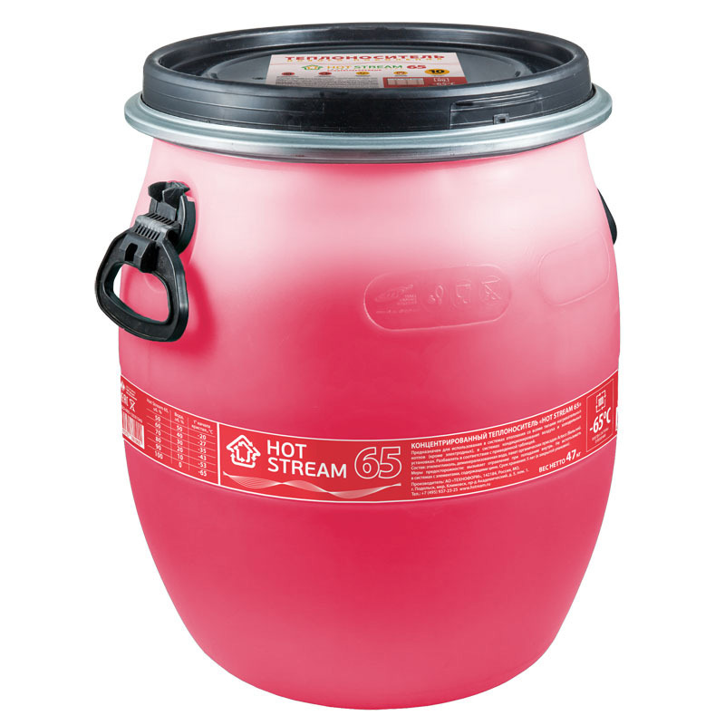 Изображение товара Теплоноситель Hot stream HS-010207 -65°C 47 кг этиленгликоль концентрат