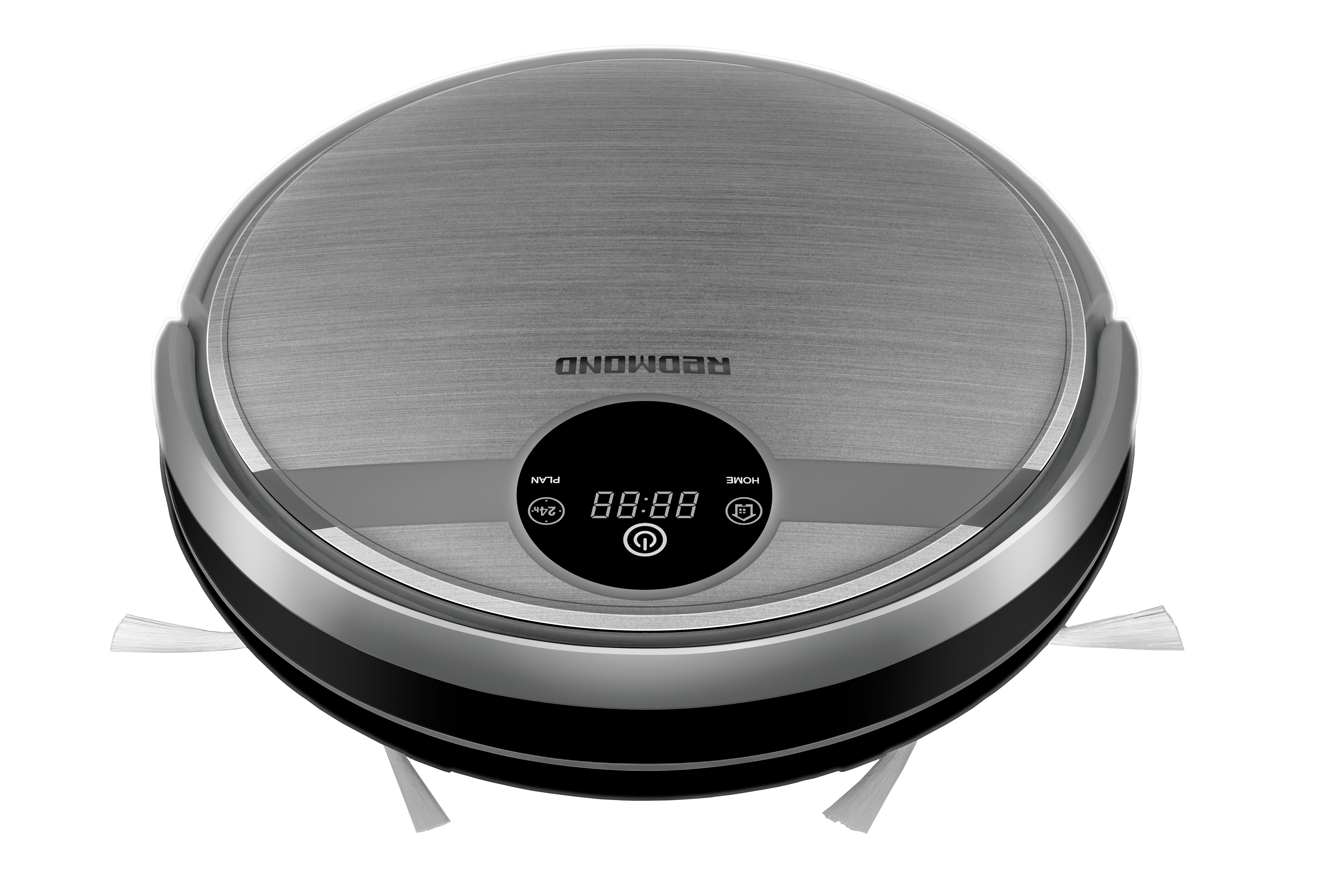 Изображение товара REDMOND RV-R500 робот-пылесос с влажной уборкой, автоматический, таймер, 2 часа работы