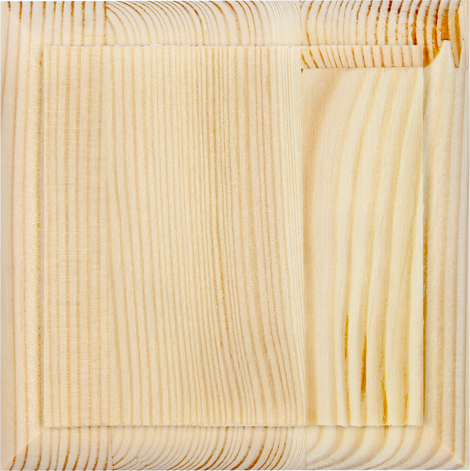 Крышка для столба хвоя сорт Экстра 100x100 мм