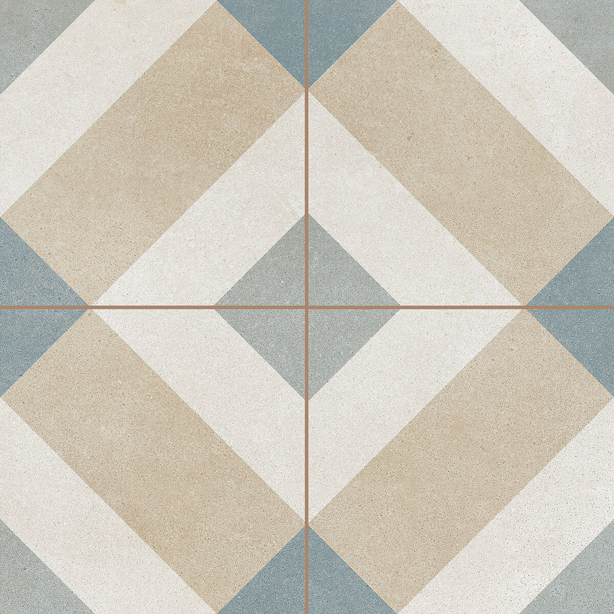 Изображение товара Глазурованный керамогранит Geometric 45х45 см коллекция Timeless бежевый