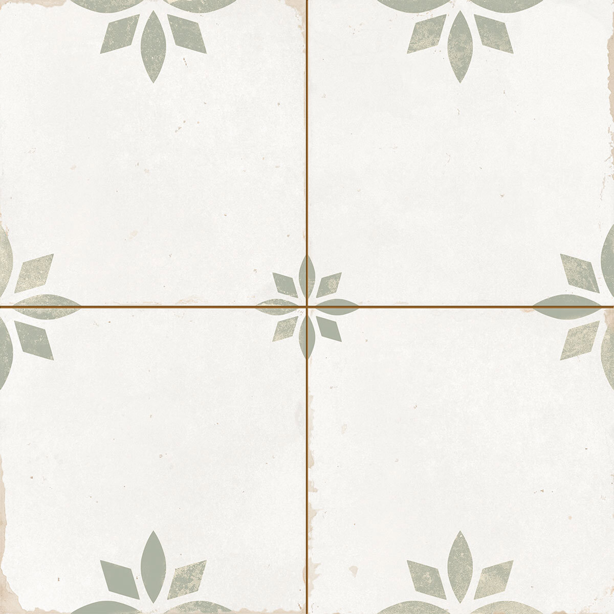 Изображение товара Глазурованный керамогранит Memories Sage 45x45 см 1 м² матовый цвет зеленый