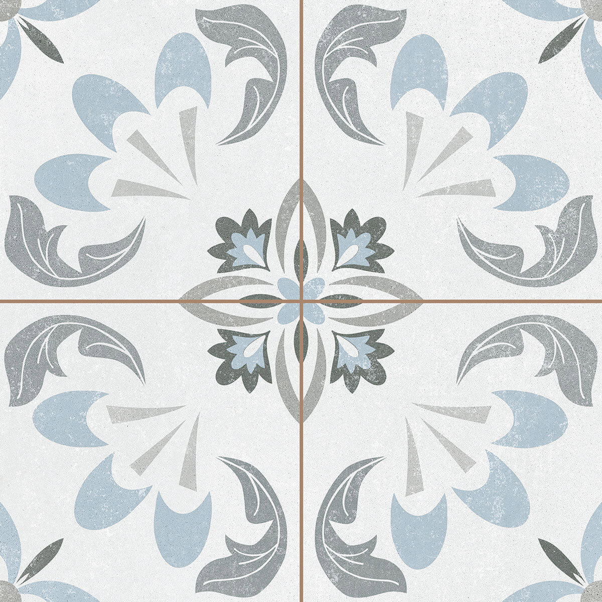 Изображение товара Глазурованный керамогранит Sixties 45x45 см серия Timeless для пола и стен