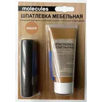 Изображение товара Шпатлевка мебельная MOLECULES 55 г цвет вишня для реставрации Изображение товара Шпатлевка мебельная MOLECULES 55 г цвет вишня для реставрации