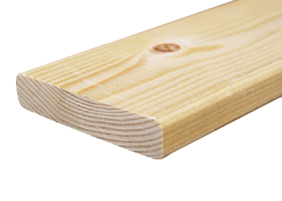 Изображение товара Планкен Оптима Белый 20×146×2000 мм, хвоя