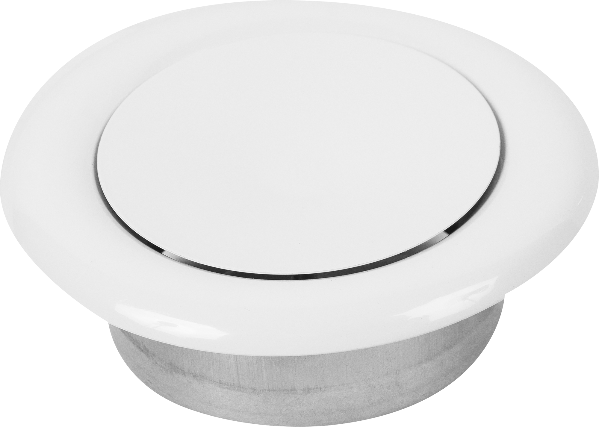 Диффузор вентиляционный Ore DVS-P D100 мм металл цвет белый