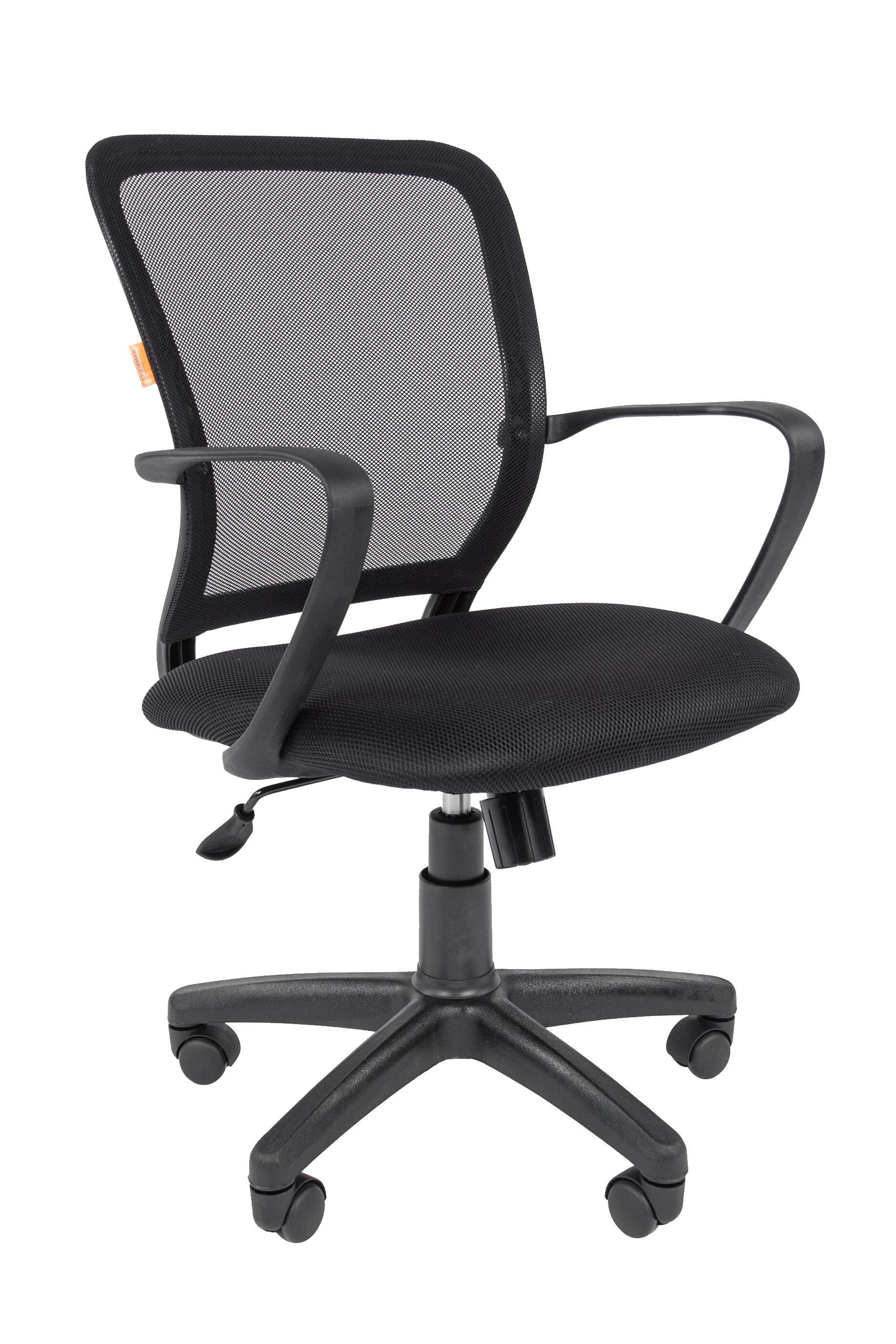 Изображение товара Офисное кресло Chairman 698 стильное и удобное с сетчатой спинкой 65x105x65 см