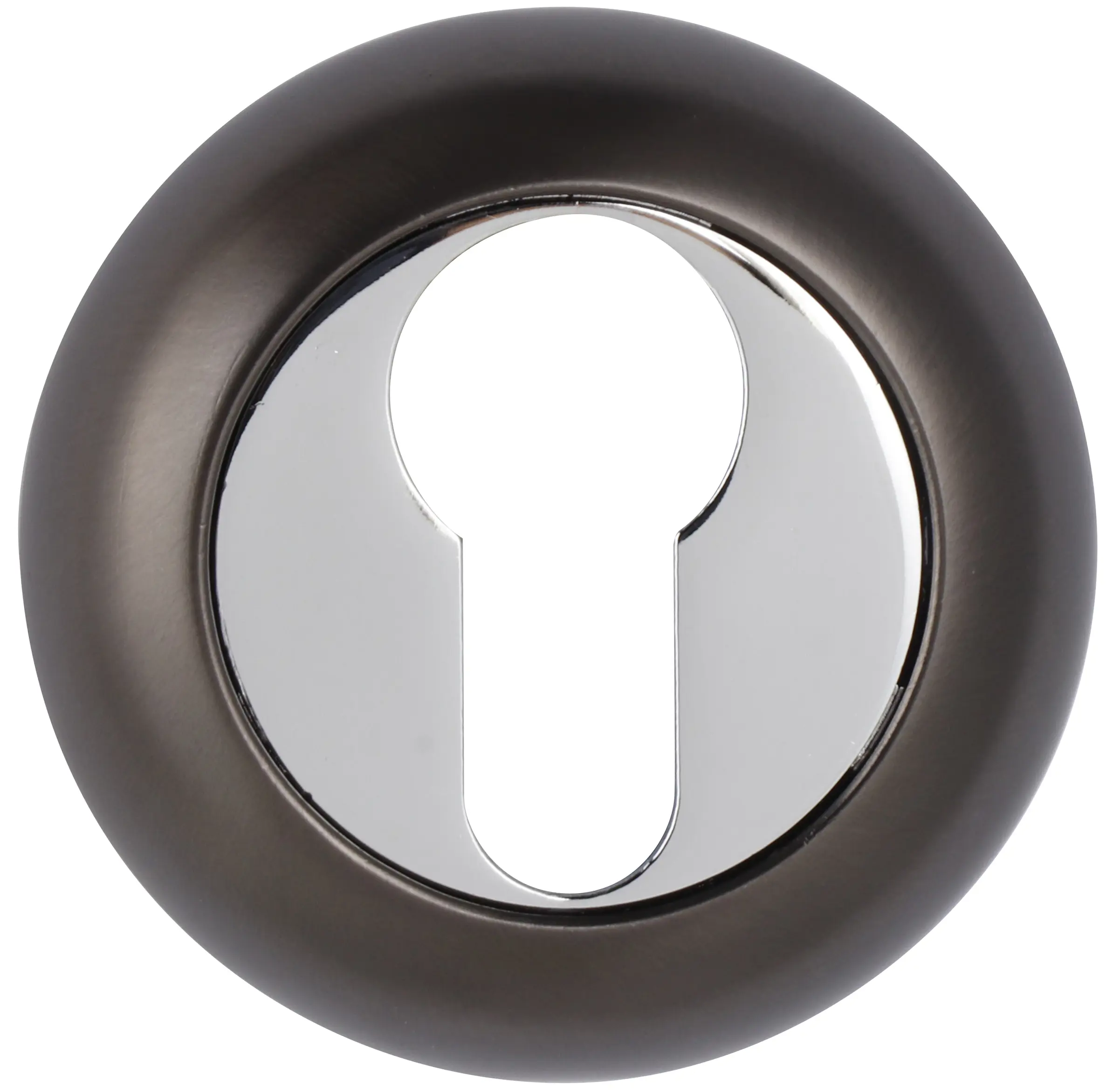 Накладка на замок Edson EDS-SC-Z01 ⌀50.2 мм цвет матовый чёрный 2 шт.