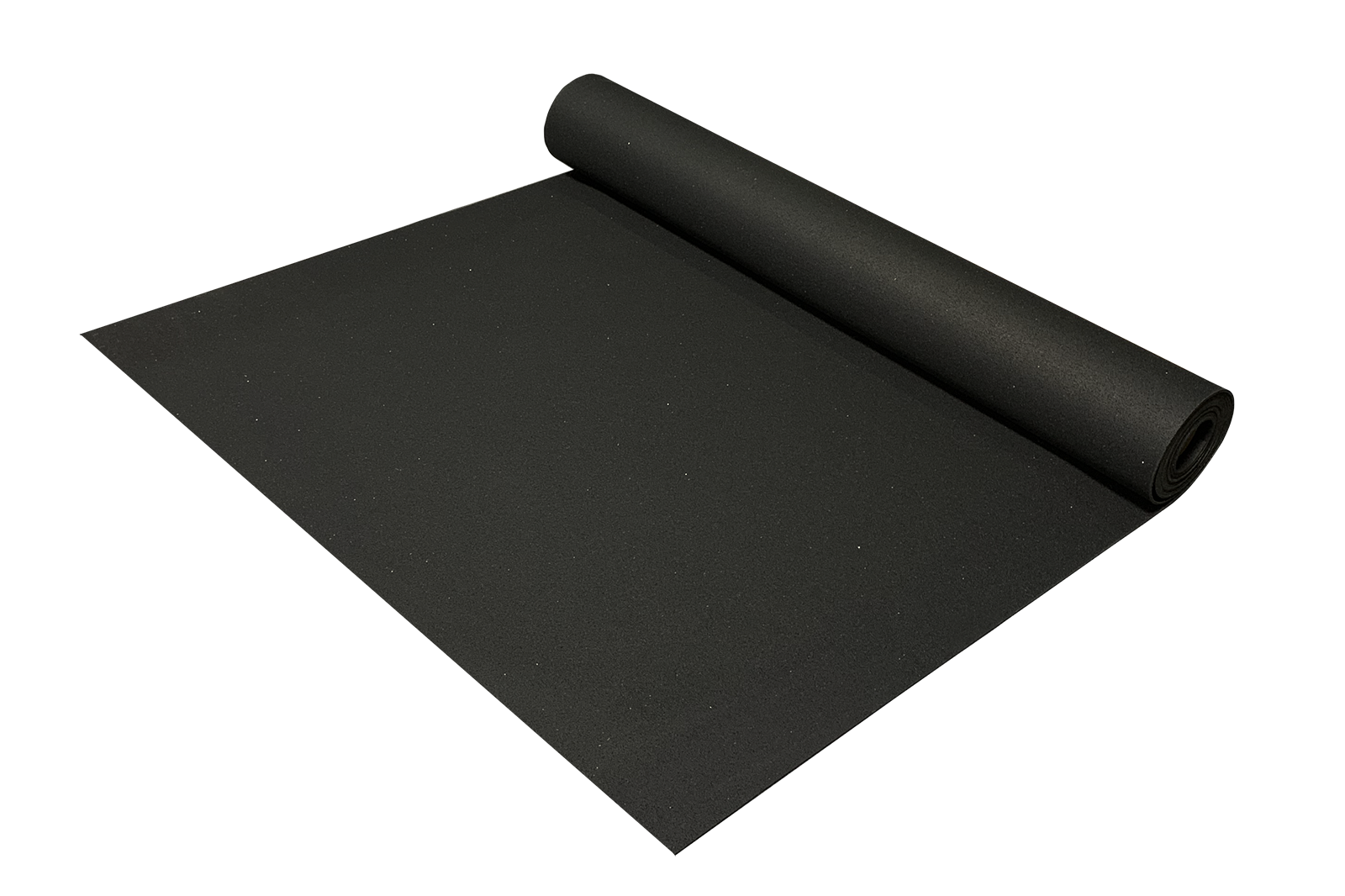 Изображение товара Резиновое покрытие Kraitec Top Black 4 мм 15х1.25 м для дома и улицы