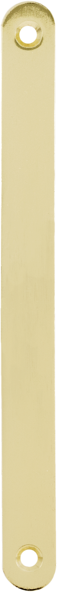 Ответная планка-заглушка Edson EDS-CP Gold 18x196 мм, сталь, цвет золотой