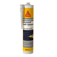 Изображение товара Клей-герметик битумный Sika BlackSeal-3 300 г Изображение товара Клей-герметик битумный Sika BlackSeal-3 300 г