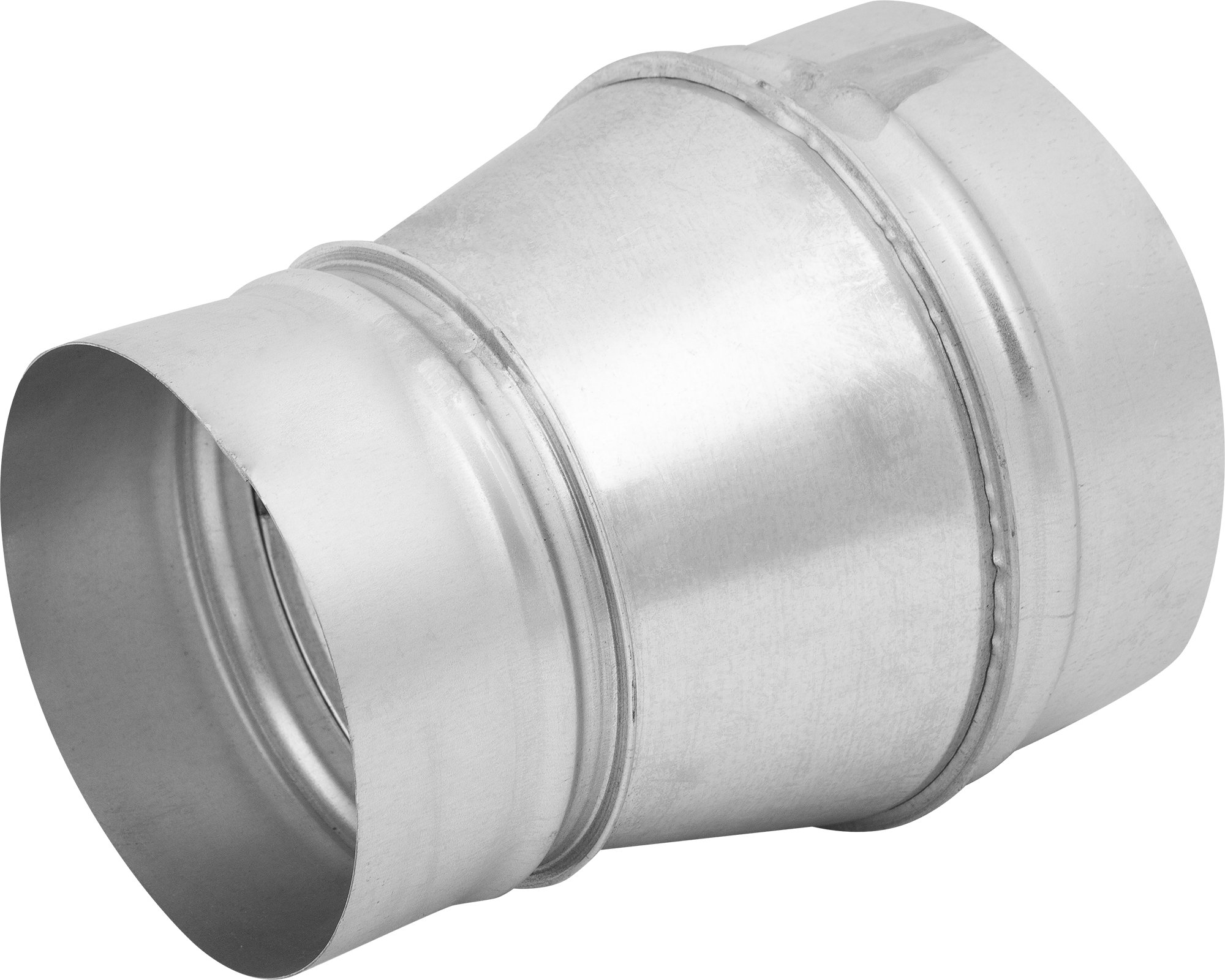 Изображение товара Переходник для круглых воздуховодов Ore 125/160 мм оцинкованный металл