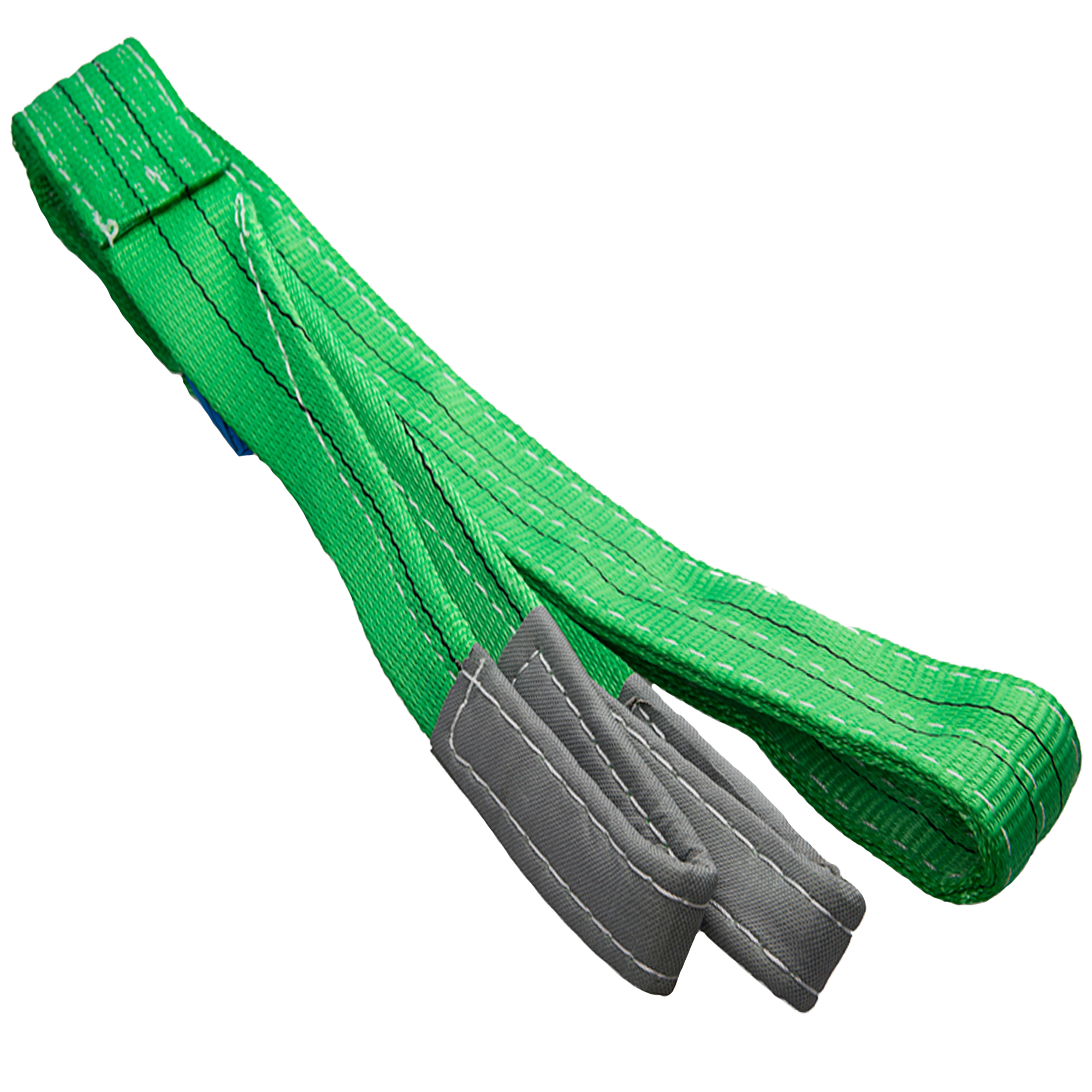 Строп текстильный двухпетлевой 2 тонны 4 м цвет зелёный