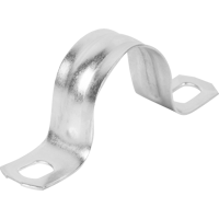 Изображение товара Скоба двухлапковая Oxion D25-26 мм оцинкованная 10 шт.