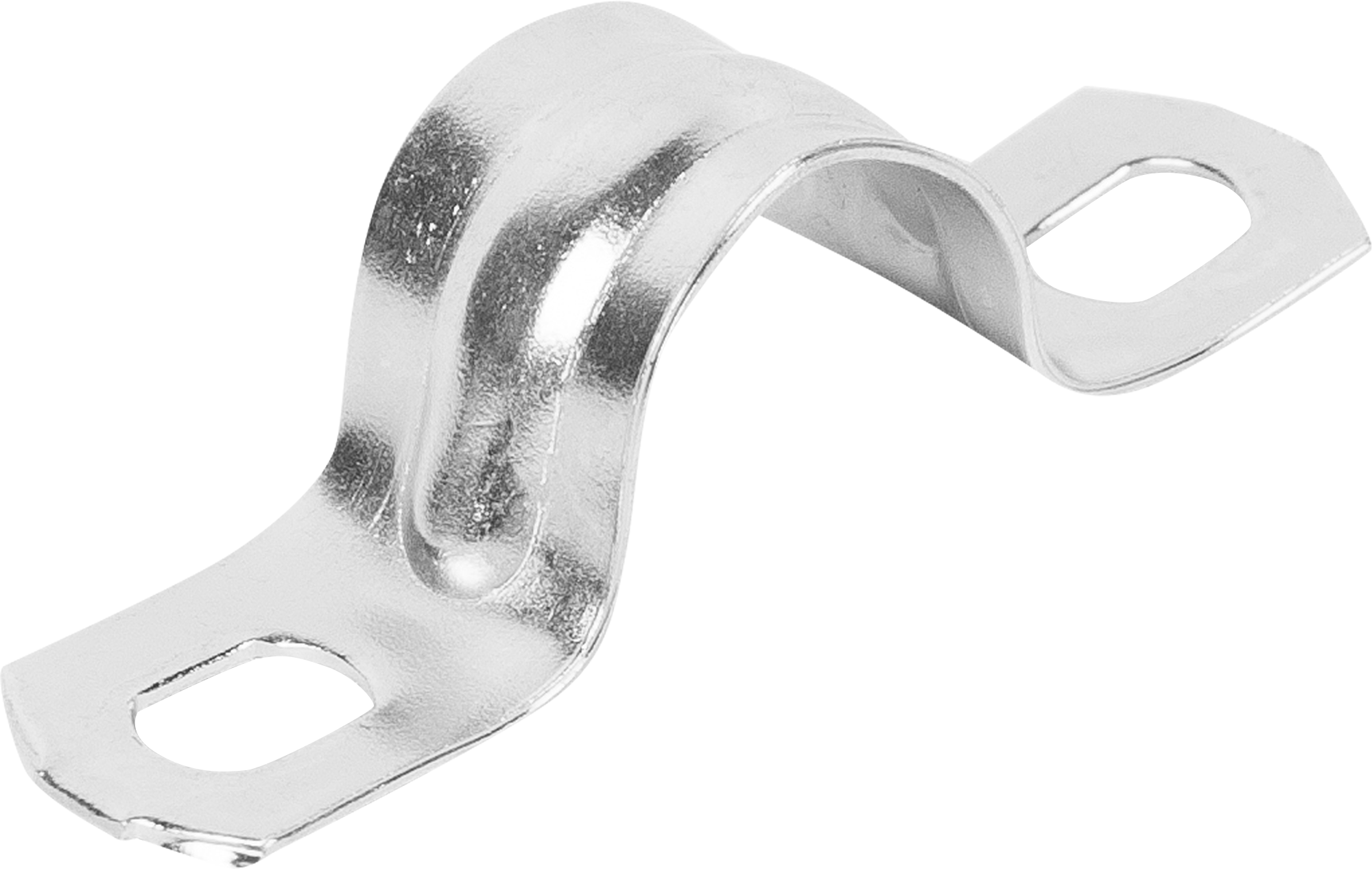 Скоба двухлапковая Oxion D12-13 мм оцинкованная 10 шт.