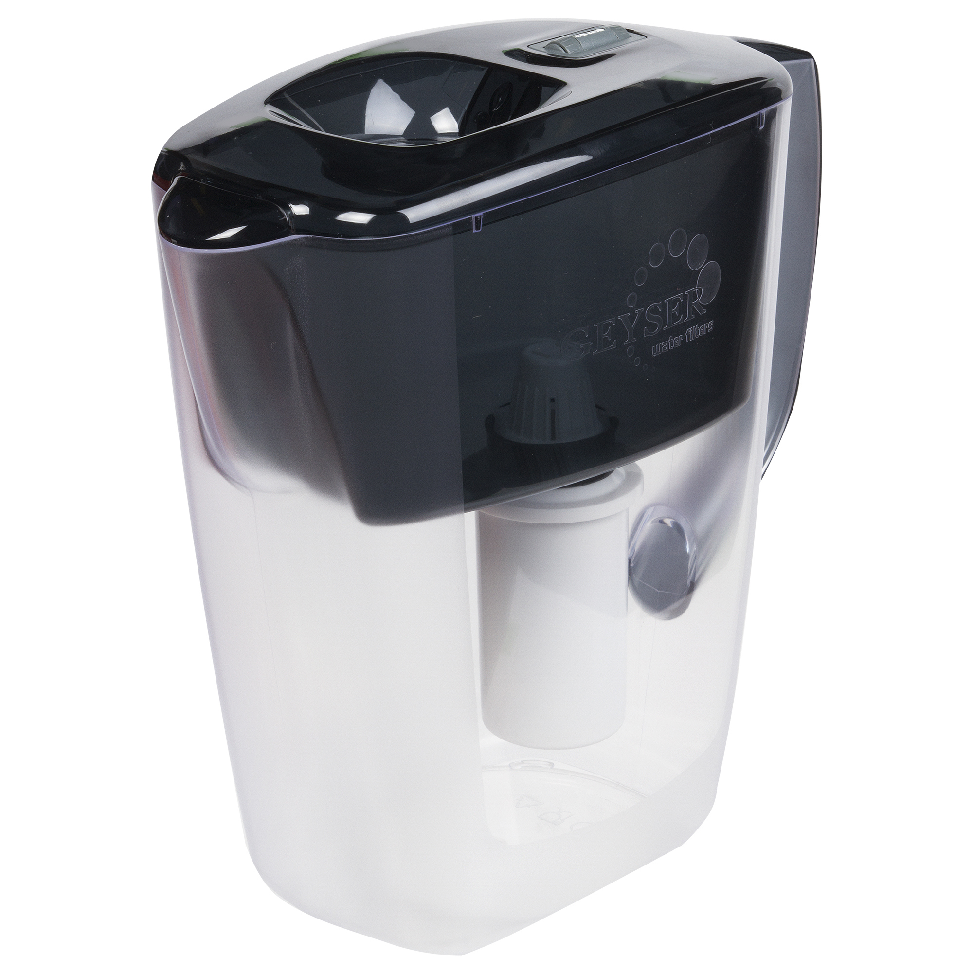 Изображение товара Фильтр-кувшин Гейзер Орион 4 л с индикатором ресурса, серебро, Россия