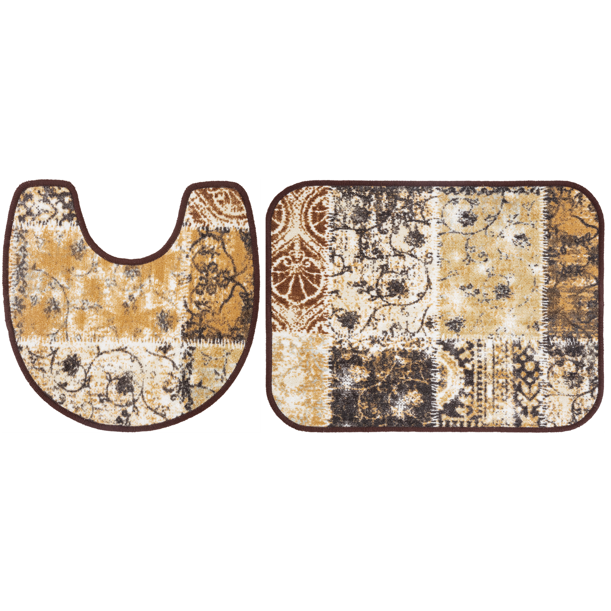 Изображение товара Набор ковриков для ванной комнаты и туалета, 2 шт.