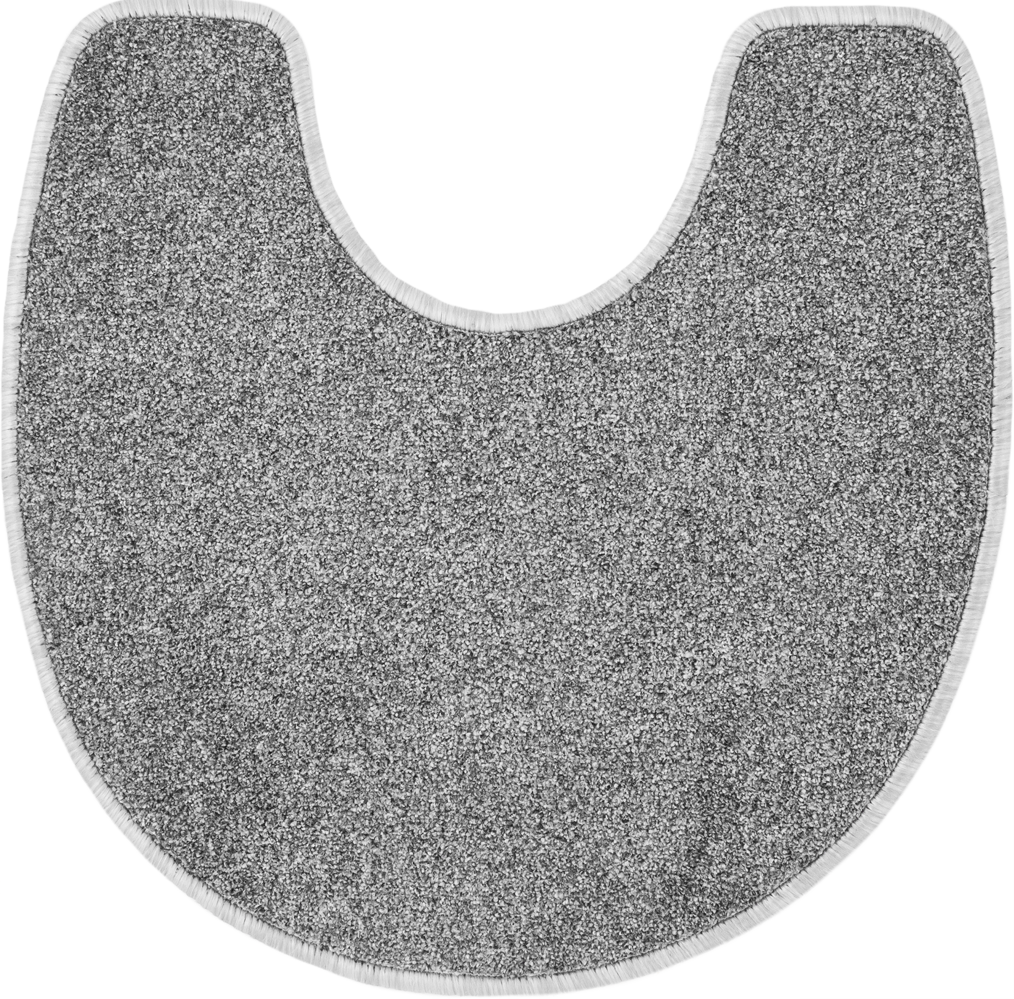 Изображение товара Коврик для туалета 56Х56 см цвет серый