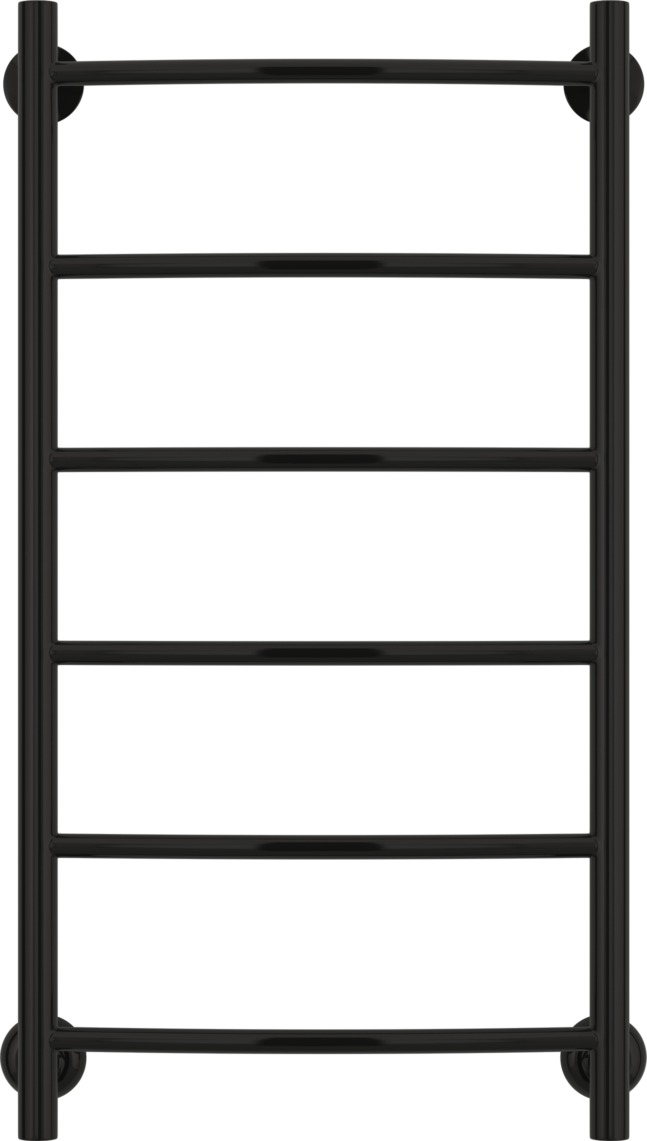 Изображение товара Водяной полотенцесушитель Сунержа ВПС-52П 80x40 мм нержавеющая сталь черный