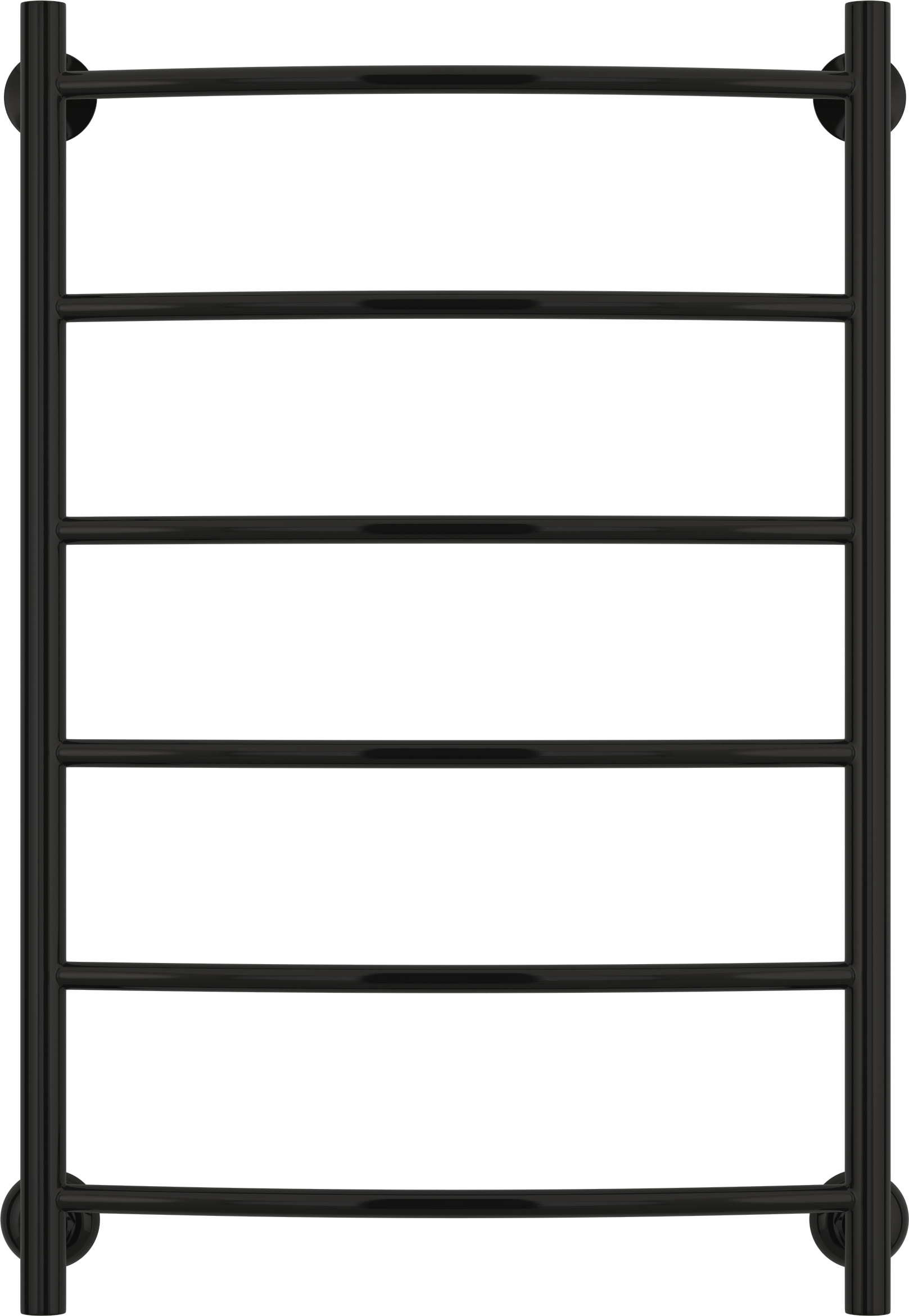 Изображение товара Водяной полотенцесушитель Сунержа ВПС-52П из нержавеющей стали 80x50 мм черный