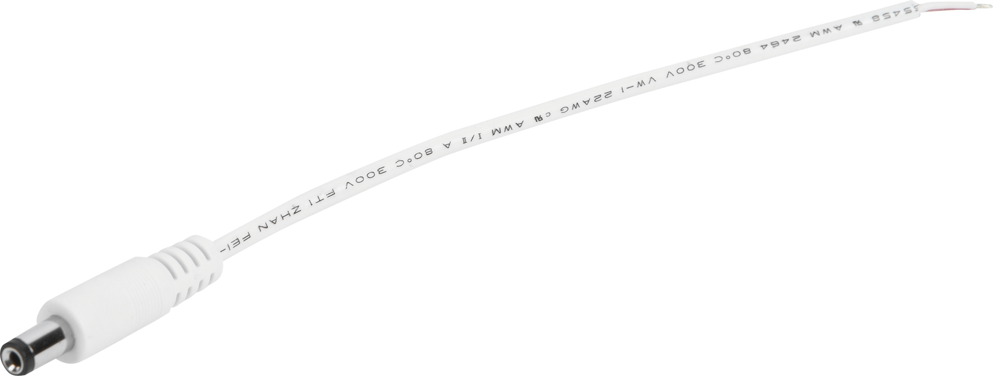 Коннектор проводной "папа" 2.1x5.5