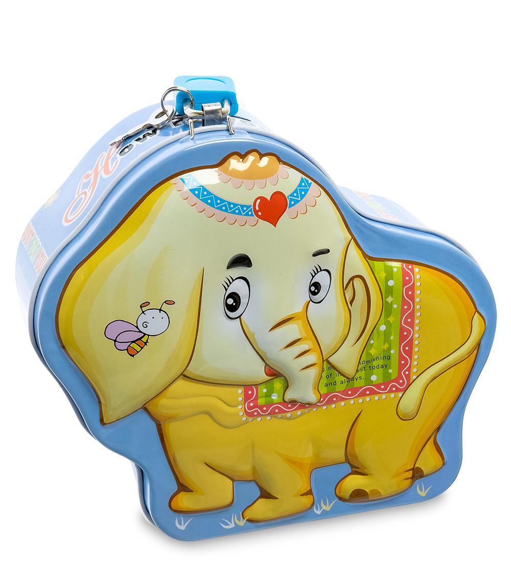 Изображение товара Копилка Art East Слоник BX-04/4 — декоративная металлическая фигура