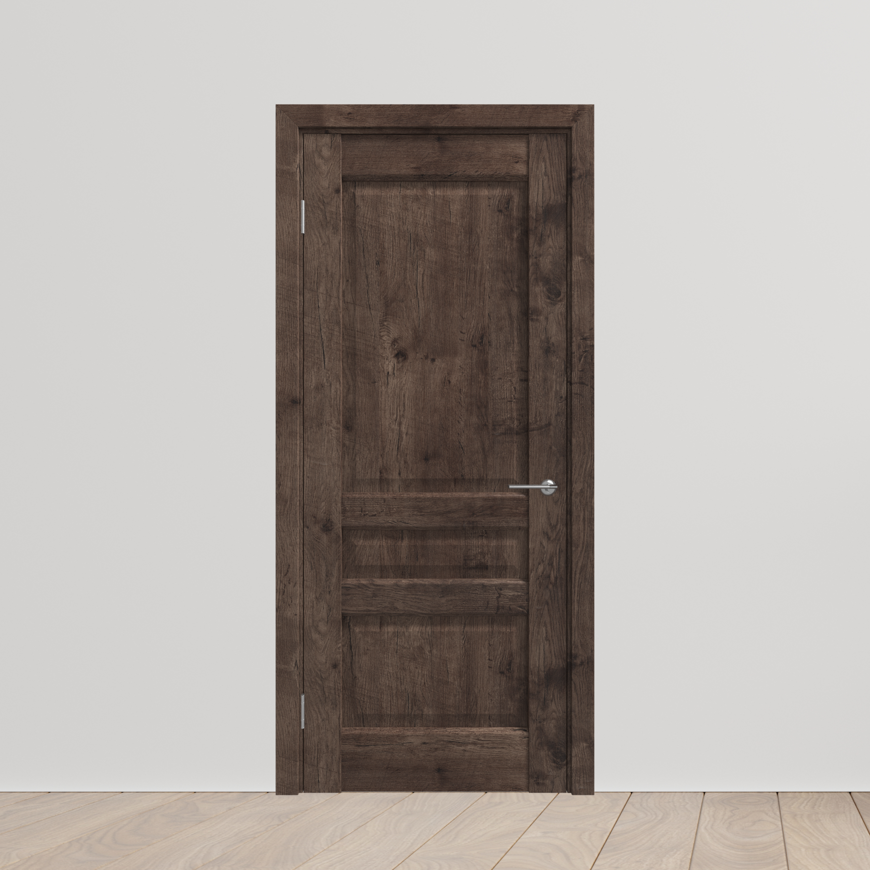 Дверь межкомнатная глухая Artens Магнолия 80x200 см ПВХ цвет акация с замком и петлями - 16
