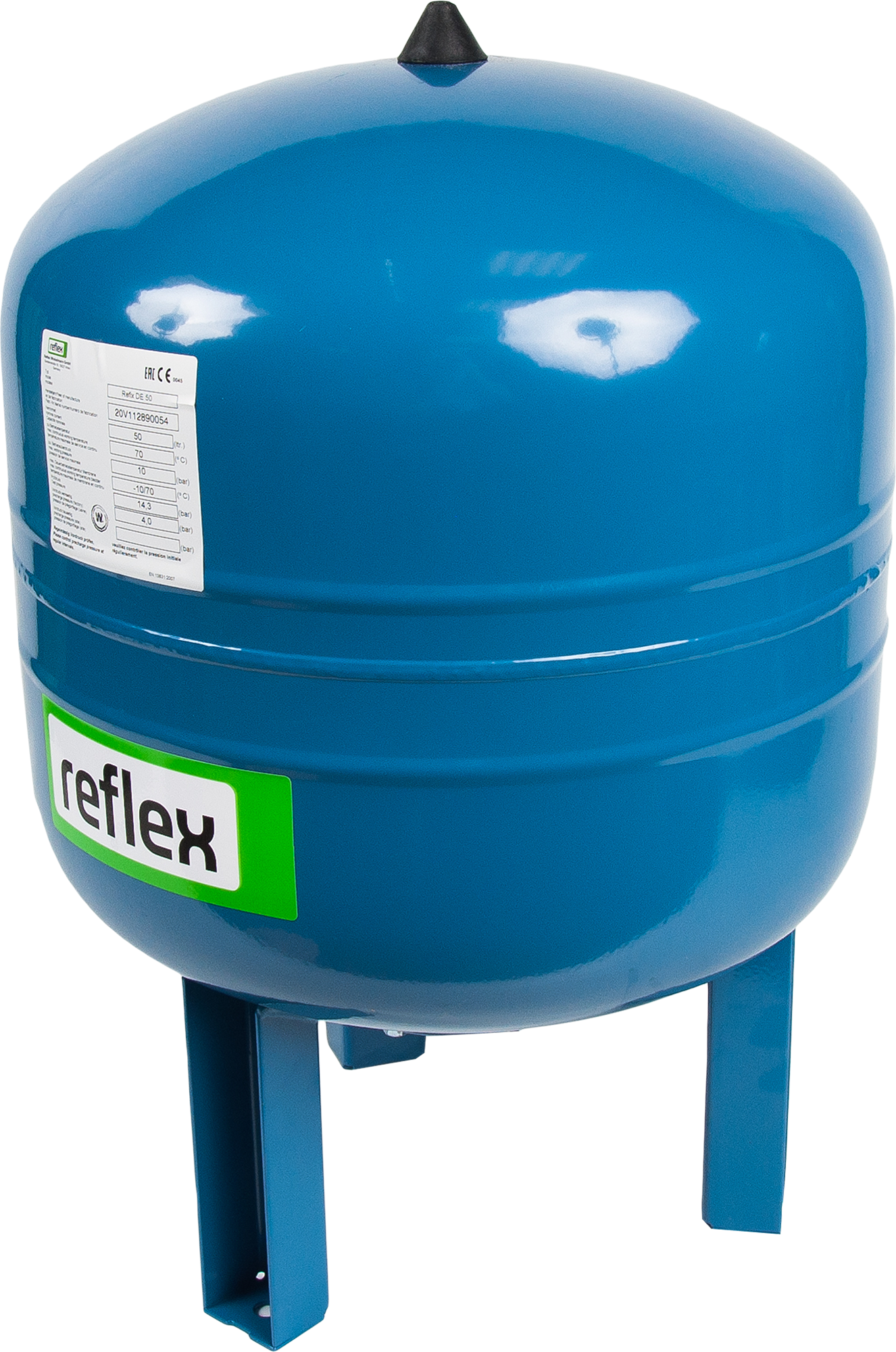 Изображение товара Гидроаккумулятор REFLEX DE вертикальный 50 л, 7306005